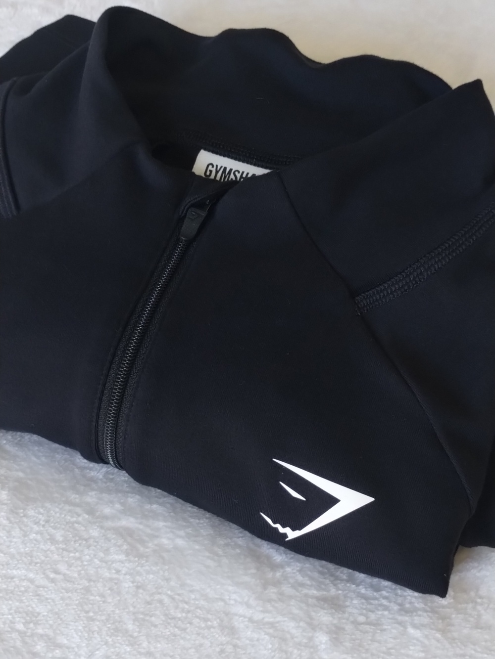 Gymshark Training Full-Zip Black Performance Jacket - Picture 3 of 10